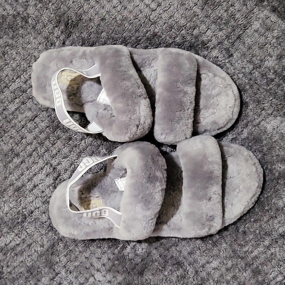 Gray UGG Slippers